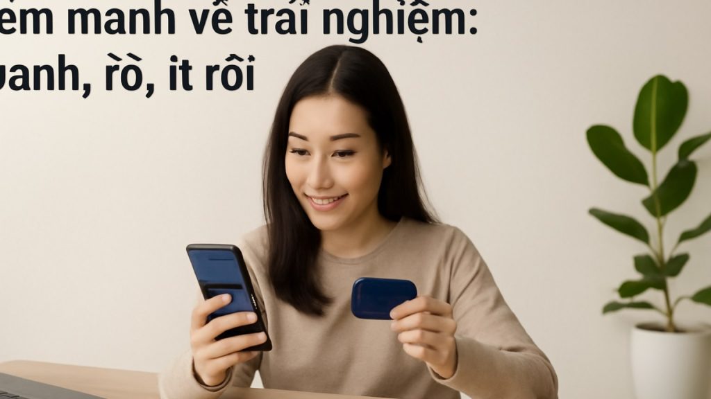 Minh họa: Điểm mạnh về trải nghiệm: nhanh, rõ, ít rối