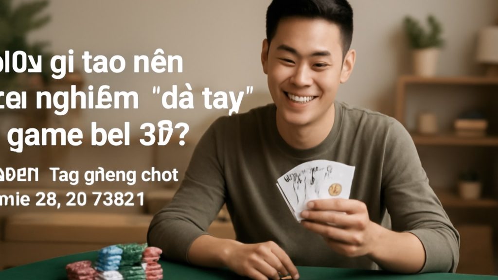 Minh họa: Điều gì tạo nên trải nghiệm “đã tay” ở game bài 3D?