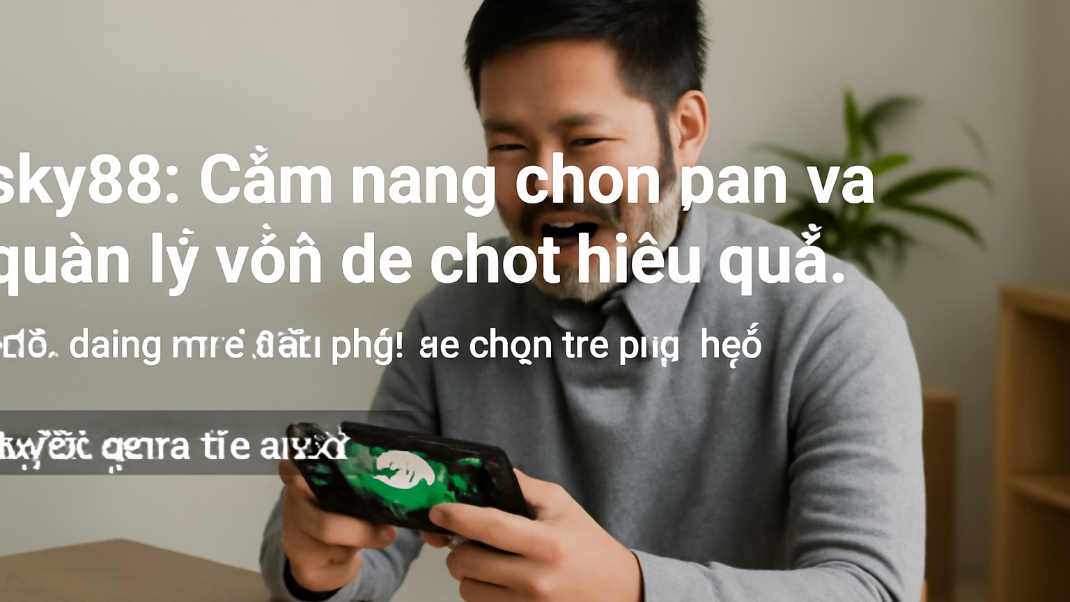 sky88: Cẩm nang chọn bàn và quản lý vốn để chơi hiệu quả